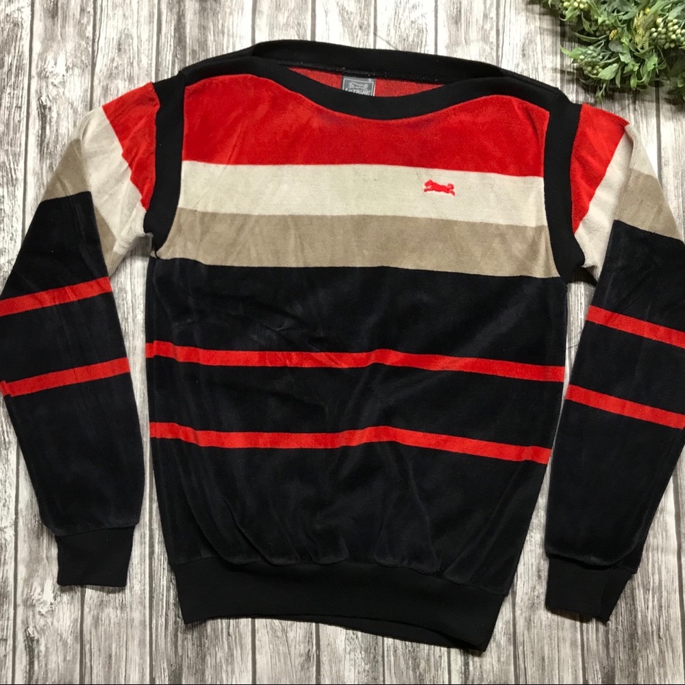 Vintage Le Tigre Velour sweater